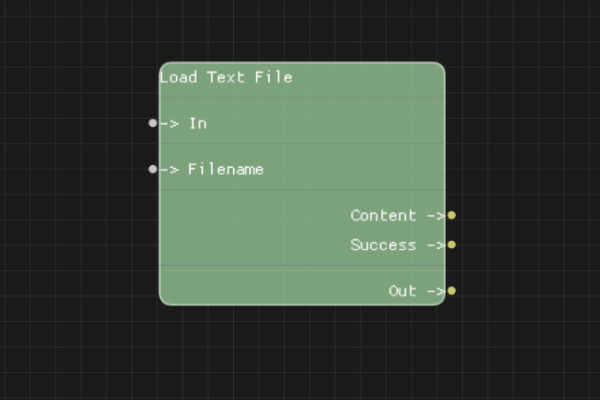 Load Text File Node